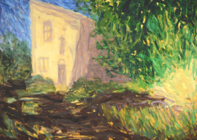 The House of Joan of Arc (Study Painting 1)